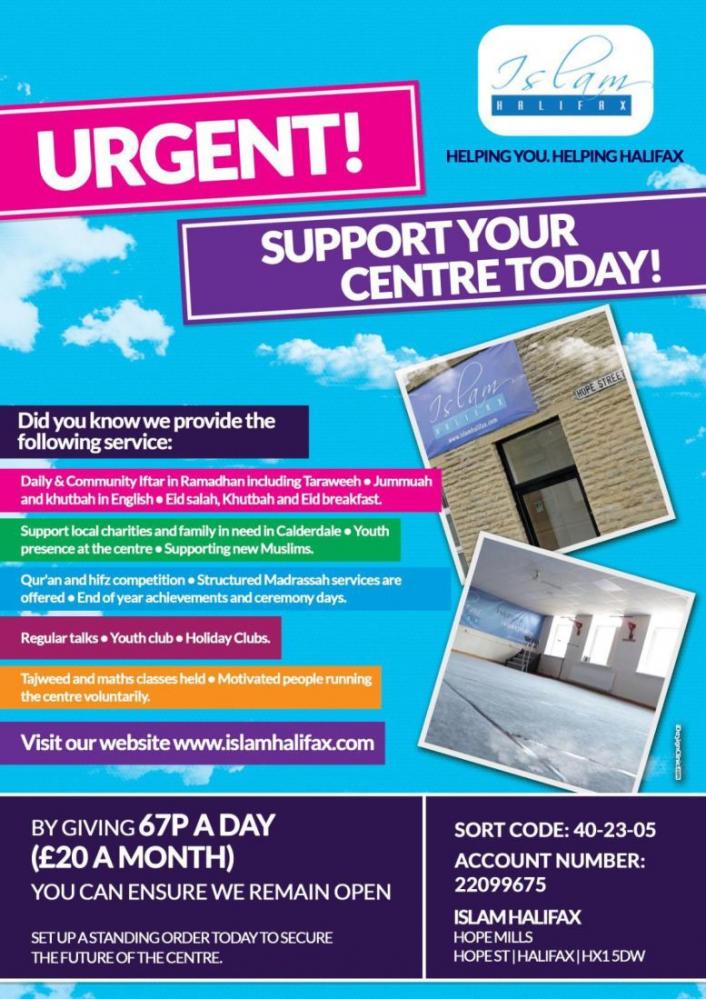 Support Your Centre Today