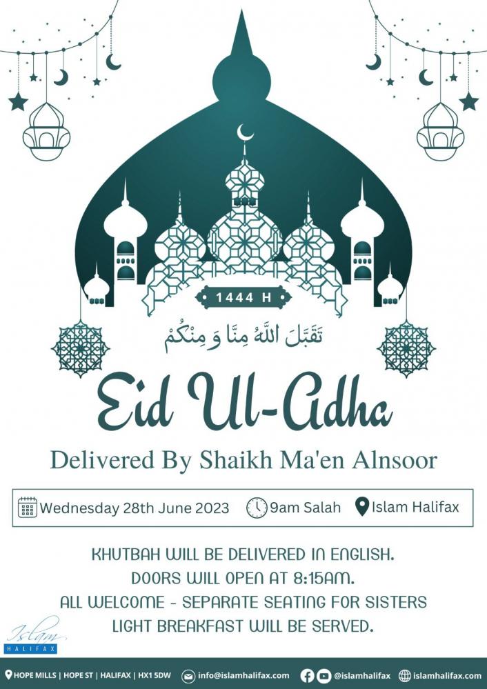 Eid Ul Adha 28th June 