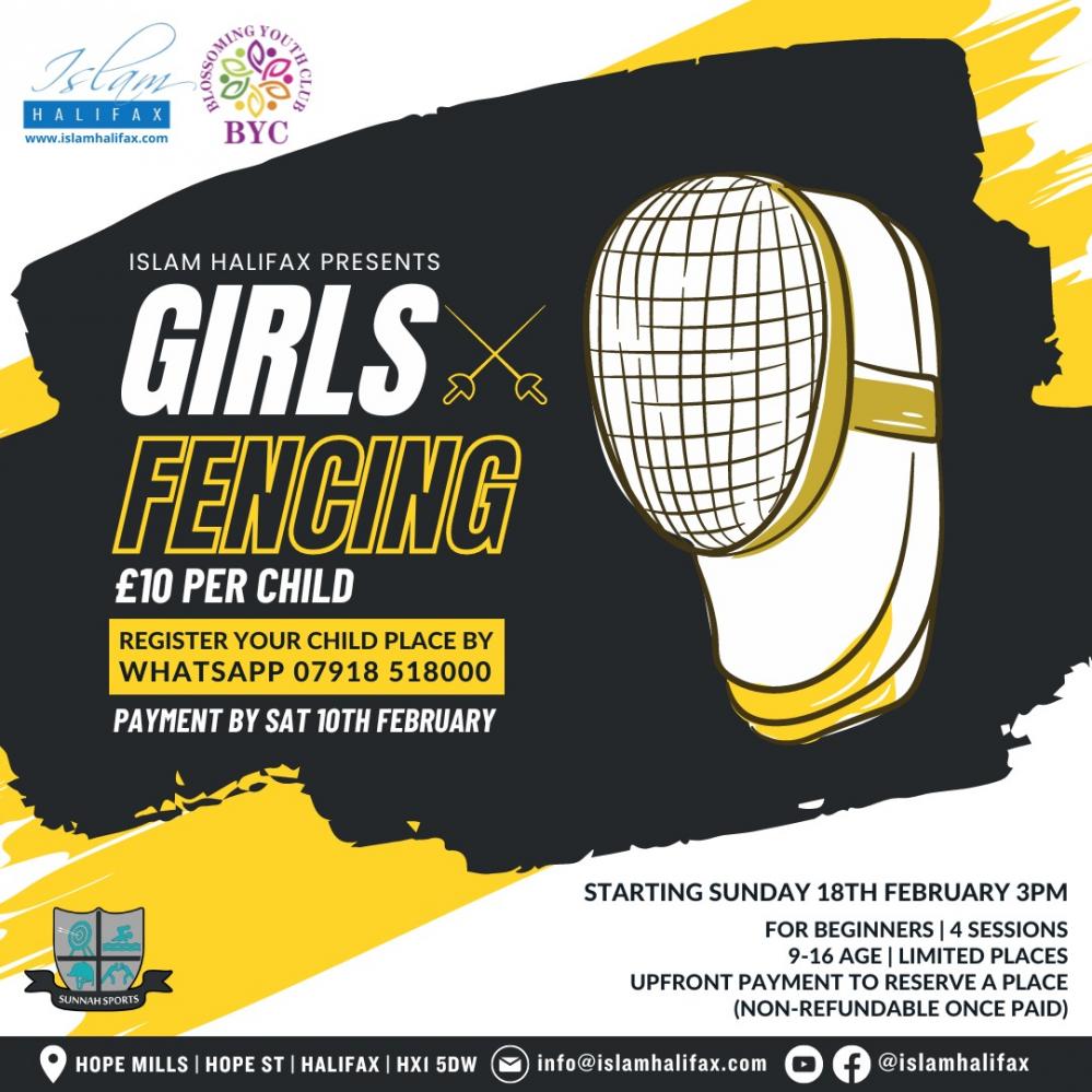 FENCING FOR GIRLS 